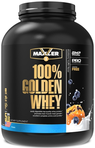 Сывороточный протеин Maxler 100% Golden Whey (5lb) 2270 г. 