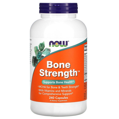 Now Foods Bone Strength (Крепкие кости) 240 капсул