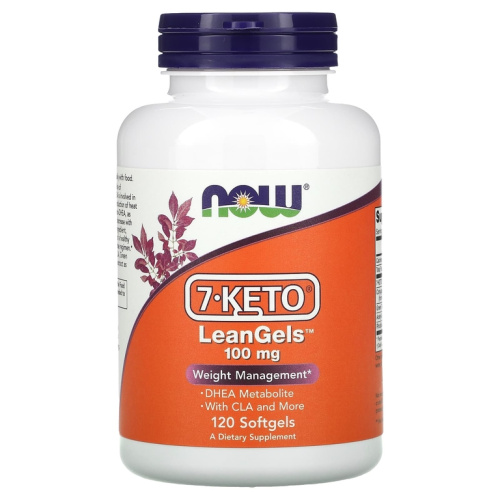 Now Foods 7-KETO LeanGels 100 мг. 120 мягких капсул