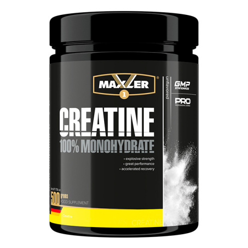 Креатин моногидрат Maxler Creatine 100% Monohydrate 500 г. (Банка)