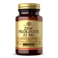 Solgar Пиколинат Цинка (Zinc Picolinate) 22 мг. 100 таблеток