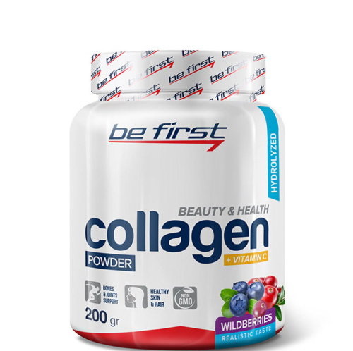 Be First Collagen + Vitamin C Powder (Коллаген + Витамин C) 200 г. 