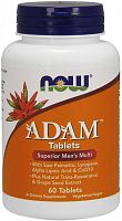 Now Foods ADAM Tablets, Мультивитамины для мужчин 60 таблеток