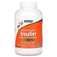 Now Foods Inulin (Инулин) Пребиотик в порошке 454 гр.