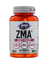 Now Foods Sports ZMA Восстановление после физической активности 90 капсул