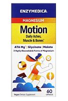 Magnesium Motion 350 mg (Magnesium Malate & Glycinate) 60 capsules (Enzymedica)