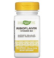 Riboflavin Vitamin B2 100 mg (Рибофлавин 100 мг) 100 капсул (Nature's Way)