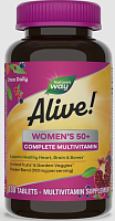 Alive! Women’s 50+ Complete Multivitamin (витамины для женщин старше 50 лет) 130 табл (Nature's Way)