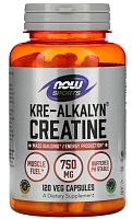 Now Foods Sports Kre-Alkalyn Creatine (Креатин Креалкалин) 750 мг. 120 капсул