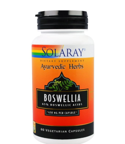 Boswellia 450 mg Vital Extracts 65% Boswellic Acids (Босвеллия 450 мг) 60 вег капсул (Solaray) фото 5