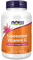 Liposomal Vitamin C 500 mg (Липосомальный витамин С 500 мг) 120 вег капсул (Now Foods)