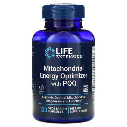 Life Extension Mitochondrial Energy Optimizer with PQQ (Оптимизатор митохондриальной энергии с PQQ) 120 растительных капсул