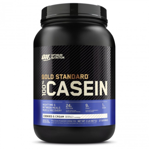 Протеин Optimum Nutrition 100% Casein Protein 908 гр. (2lb)