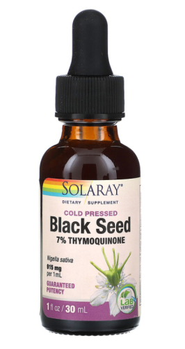 Black Seed Oil  1 fl oz / 30 ml (Solaray) фото 2