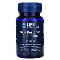 Life Extension Skin Restoring Ceramides (Восстанавливающие кожу керамиды) 30 растительных капсул с жидкостью