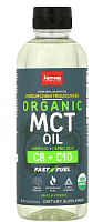 Organic MCT Oil срок 03.2024 (Органическое масло MCT) без вкуса 473 мл (Jarrow Formulas)
