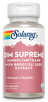Solaray DIM Supreme (Дииндолилметан с экстрактом семян брокколи) 100 мг. 60 растительных капсул