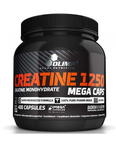 Креатин моногидрат Olimp Creatine 1250 Mega Caps 400 капсул Креатин моногидрат Olimp Creatine 1250 Mega Caps 400 капсул