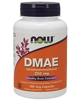 Now Foods DMAE (Диметиламиноэтанол) 250 мг. 100 растительных капсул