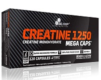 Creatine 1250 Mega Caps (Креатин 1250 Мега) 120 капсул (Olimp)