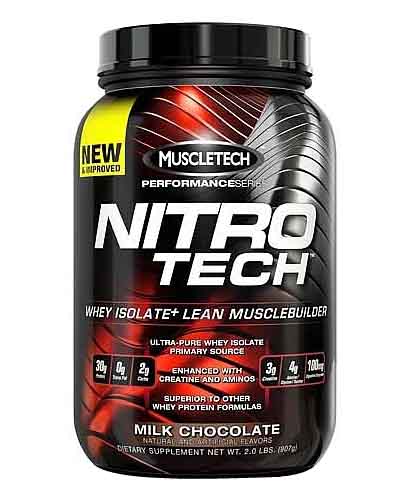 Протеин MuscleTech Nitro-Tech Performance Series 908 гр. (2lb) Протеин MuscleTech Nitro-Tech Performance Series 908 гр. (2lb)