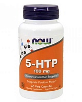 5-HTP 100 мг 60 вег капсул (Now Foods)
