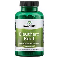 Swanson Eleuthero Root (Корень элеутерококка) 425 мг. 120 капсул