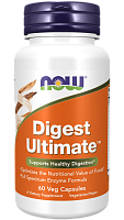 Now Foods Digest Ultimate (Комплекс Пищеварительных Ферментов) 60 растительных капсул