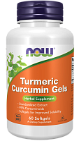 Now Foods Turmeric Curcumin Gels (Куркума) 60 мягких капсул