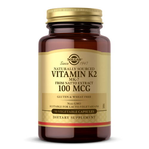 Solgar Витамин К2 (MK-7) 100 мкг. 50 капсул