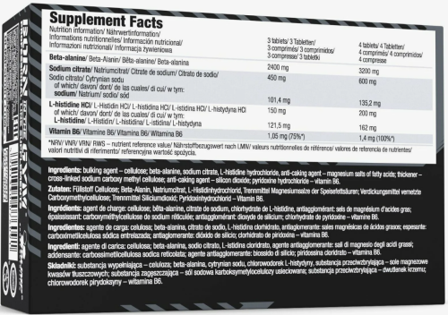 Olimp Beta-Alanine Carno Rush Mega Tabs 80 таблеток фото 2