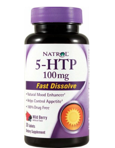 5-HTP 100 мг Fast Dissolve 30 табл (Natrol)