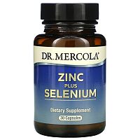 Zinc Plus Selenium (Цинк и Селен)  30 капсул (Dr. Mercola)