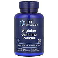 Arginine & Ornithine Powder (Аргинин и Орнитин) 150 г (Life Extension)