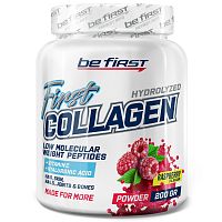 Be First First Collagen Powder + Hyaluronic Acid + Vitamin C (Коллаген с гиалуроновой кислотой и витамином С в порошке) 200 г.