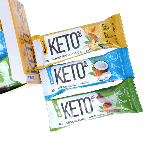 KETO BAR Протеиновый батончик 40 гр (BombBar)