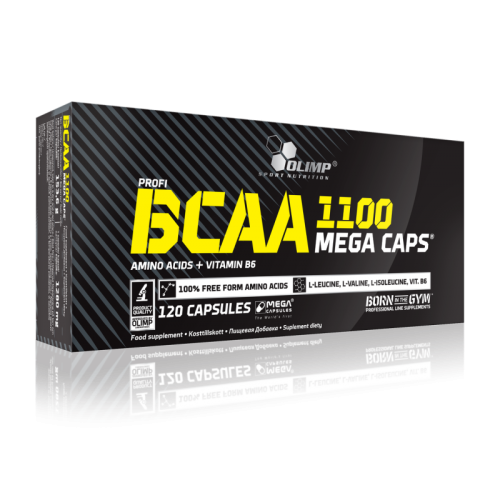 Olimp BCAA 1100 Mega Caps (БЦАА) 120 капсул