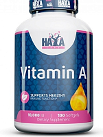 Vitamin A 10000 МЕ (Витамин А) 100 капсул (Haya Labs)