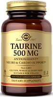 Taurine 500 мг (Таурин) 100 вег. капсул (Solgar)