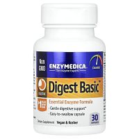 Enzymedica Digest Basic (Формула с основными ферментами) 30 капсул