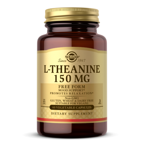 Solgar L-Теанин (L-Theanine) 150 мг. 60 капсул