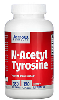 N-Acetyl Tyrosine 350 мг (N-ацетилтирозин) 120 капсул (Jarrow Formulas)