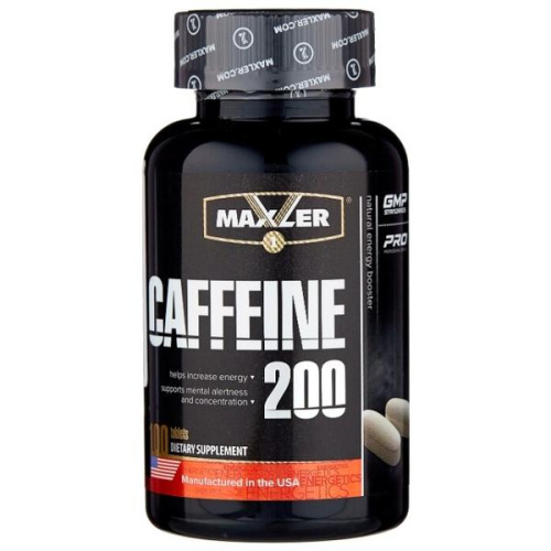 Maxler Caffeine 200 (Кофеин) 100 таблеток