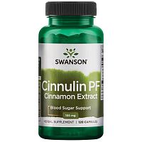 CINNULIN PF Cinnamon Extract 150 mg (Циннулин PF экстракт корицы 150 мг) 120 капс (Swanson) 09.23