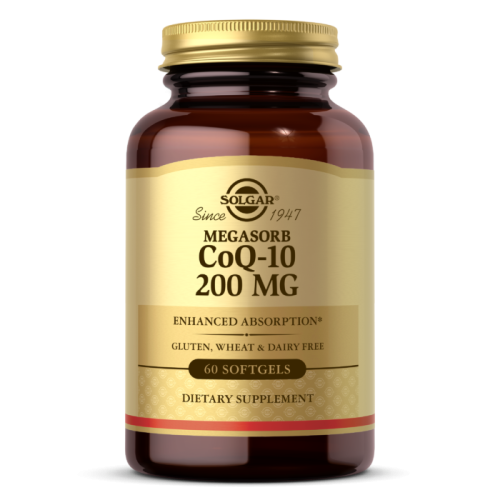 Solgar Megasorb CoQ-10 200 мг. 30 мягких капсул