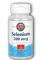 Selenium 200 мкг (Селен) 100 таблеток (KAL)