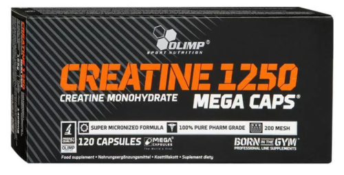 Креатин моногидрат Olimp Creatine 1250 Mega Caps 120 капсул