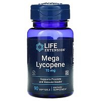 Life Extention Mega Lycopene (Мега Ликопин) 15 мг. 90 капсул