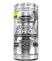 Platinum 100% Fish Oil 4x Essential Series 60 капсул (MuscleTech)