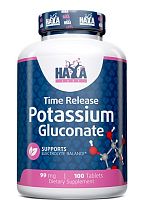 Potassium Gluconate (Глюконат калия) 99 мг 100 таблеток (Haya Labs)